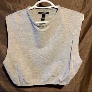 Forever 21 Light Gray Muscle Tee